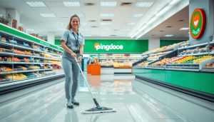 limpeza, organização, supermercado, emprego, vagas